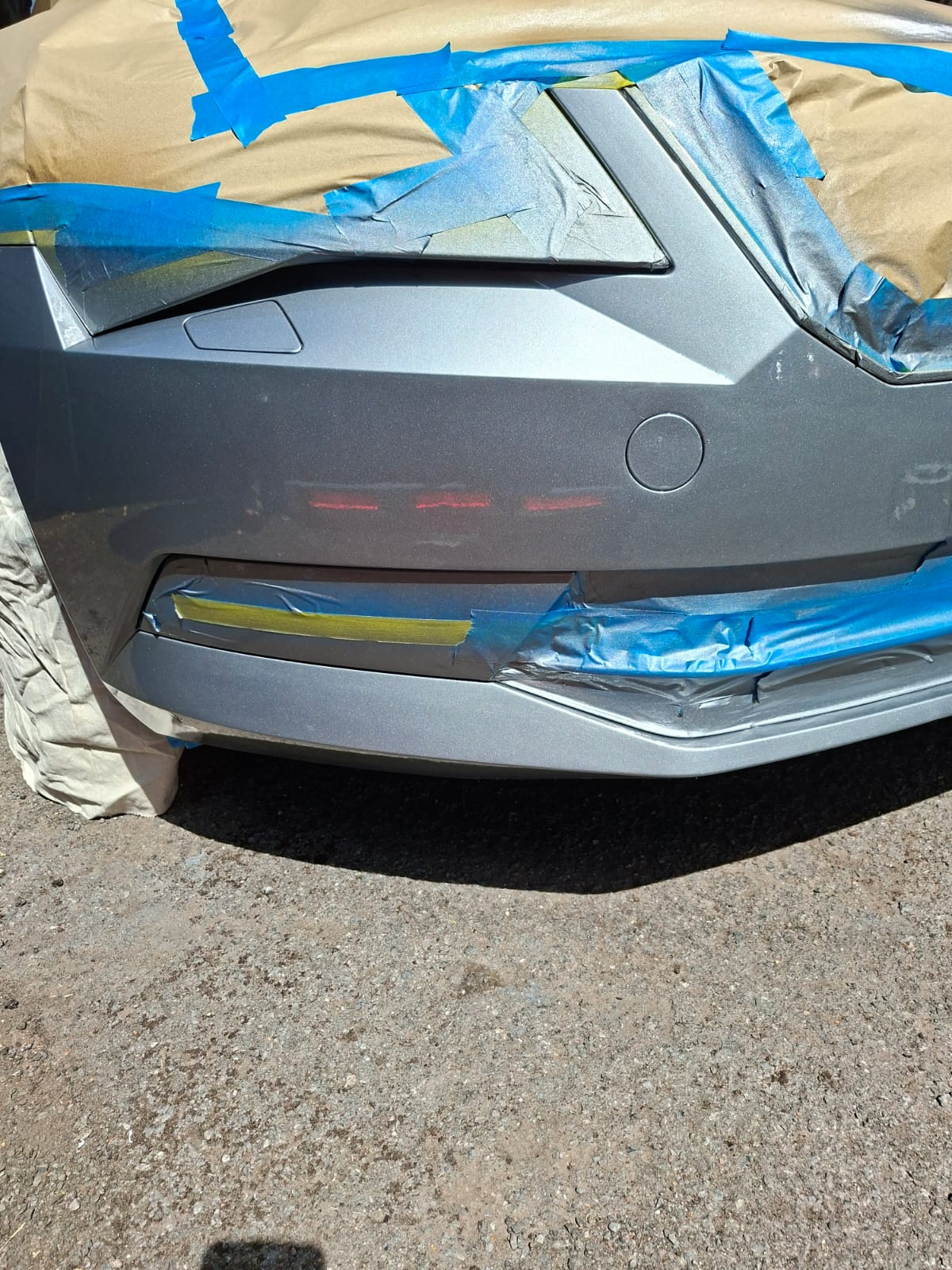 Bumper Scuff Repair — after