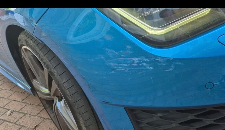 Bumper Scuff Repair, Hi-Tek Smart Repairs Bracknell & Berkshire